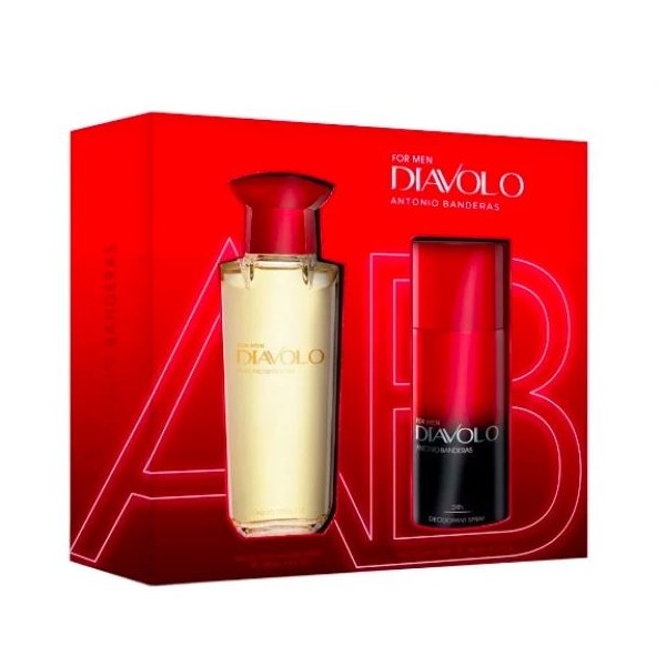 Cofre AB Diavolo + Deo EDT  100ml.