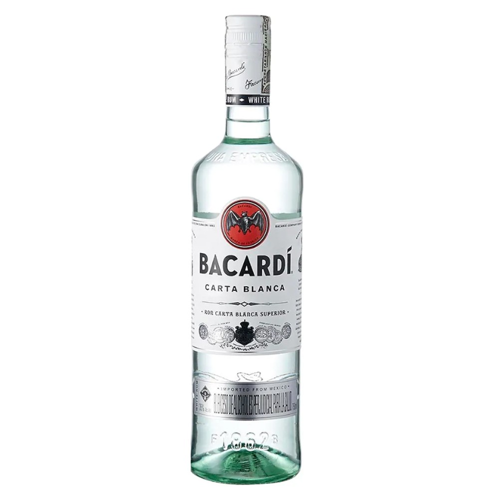 Bacardi Carta Blanca 40° - 750CC.