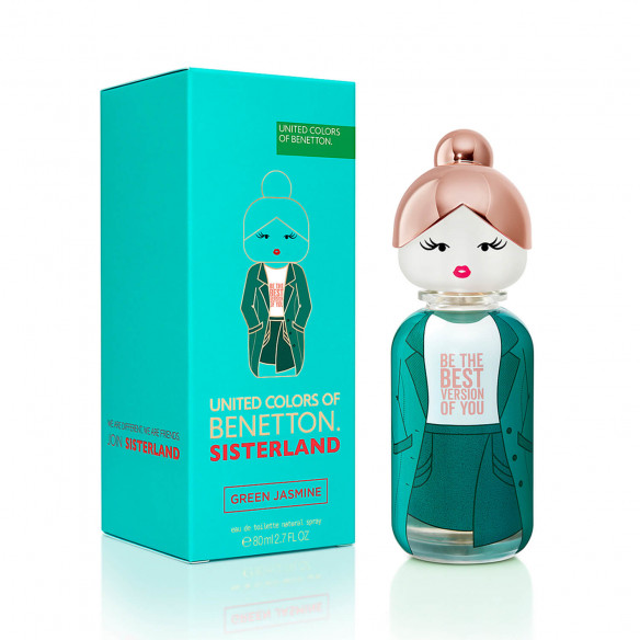 Benetton Sisterland Green Jasmine EDT 80ml.