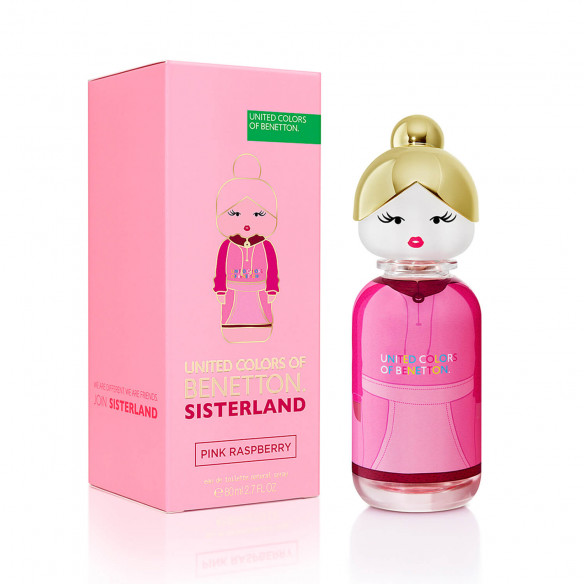 Benetton Sisterland Pink Raspberry EDT 80ml.