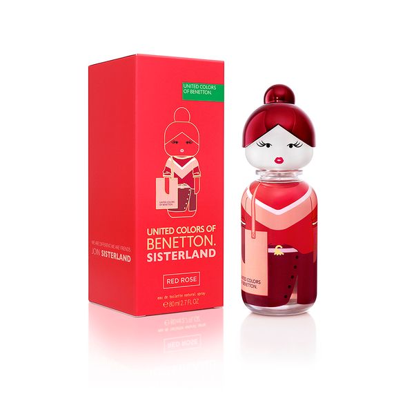 Benetton Sisterland Red Rose EDT 80ml