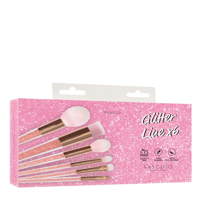 Fascino Brochas Glitter Line x6