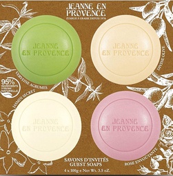 [3430750901369] Jeanne en Provence Jabones 4x100grs.