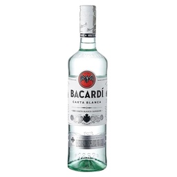 [7898024390107] Bacardi Carta Blanca 40° - 750CC.