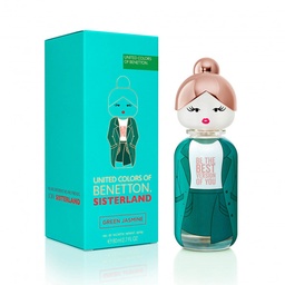 [8433982018718] Benetton Sisterland Green Jasmine EDT 80ml.